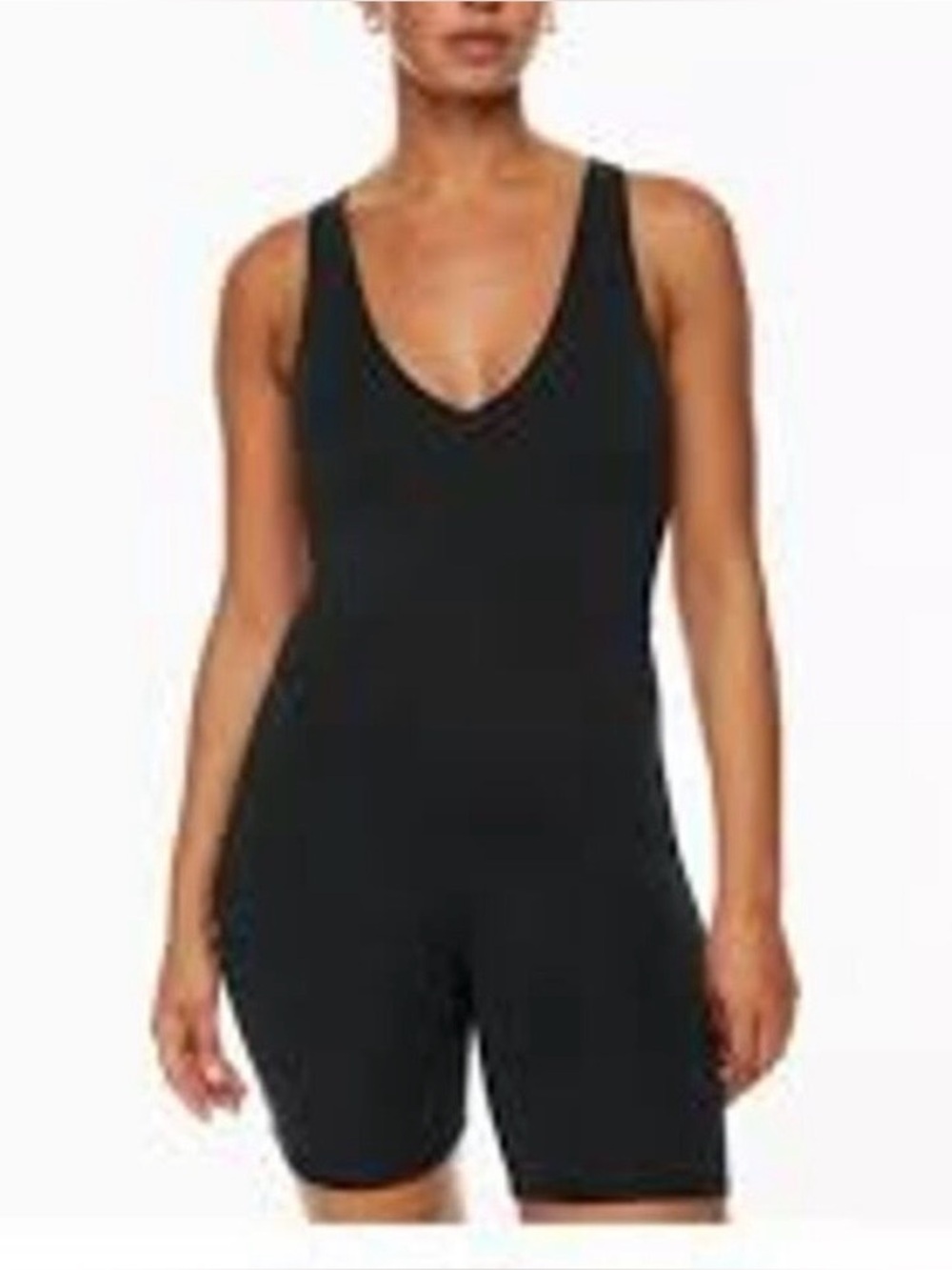 Aritzia Babaton black one piece yoga bodysuit